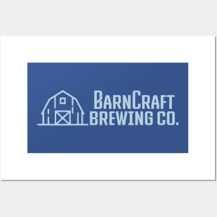 BarnCraft Blue / Powder Blue Posters and Art